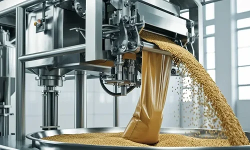 Introduction of granule bag filling machine