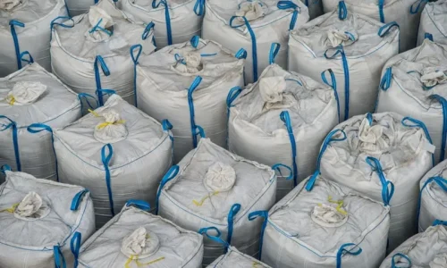 Production line optimization with jumbo bag filling machine